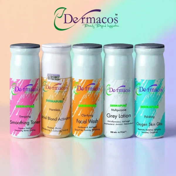 Dermacos Complete Facial Tubes (500ml Each) Pack of 5
