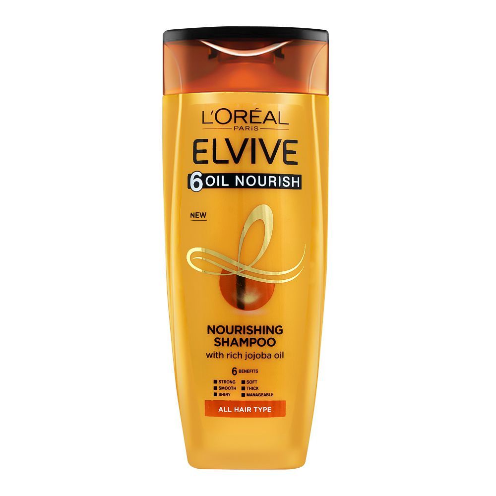 6-oil-Nirshing-1 Loreal Shampoo 175ml 6oil Nourish - Image 1