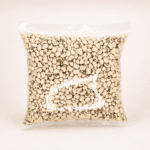 White Lobia (سفید لوبیا) whole beans in transparent package